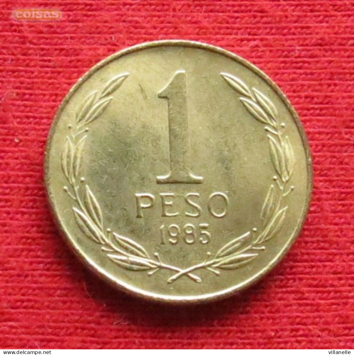 Chile 1 Peso 1985 KM# 216.1 *V2T  Chili - Chile