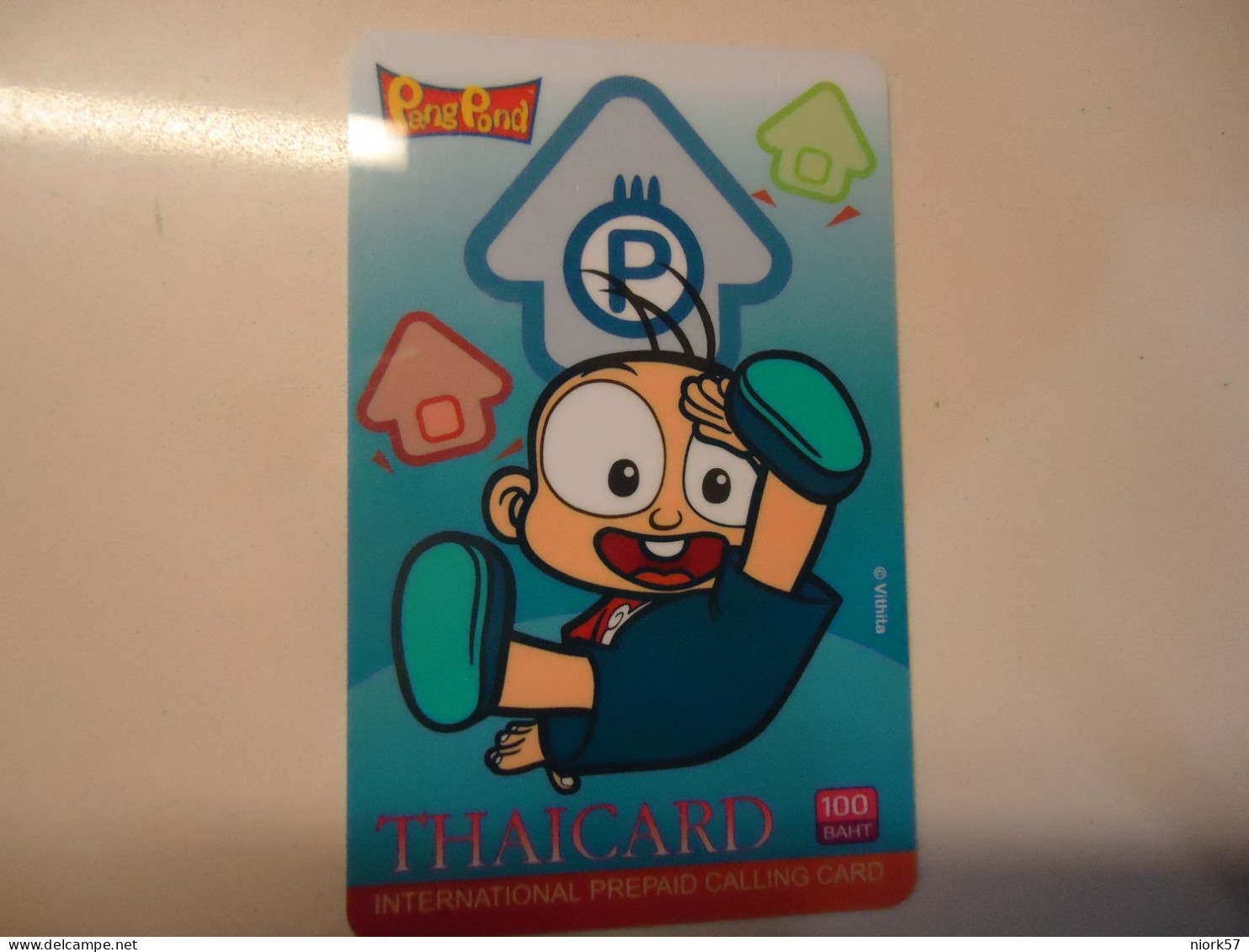 THAILAND    USED THAICARDS DISNEY COMICS  PONGPONG - Disney