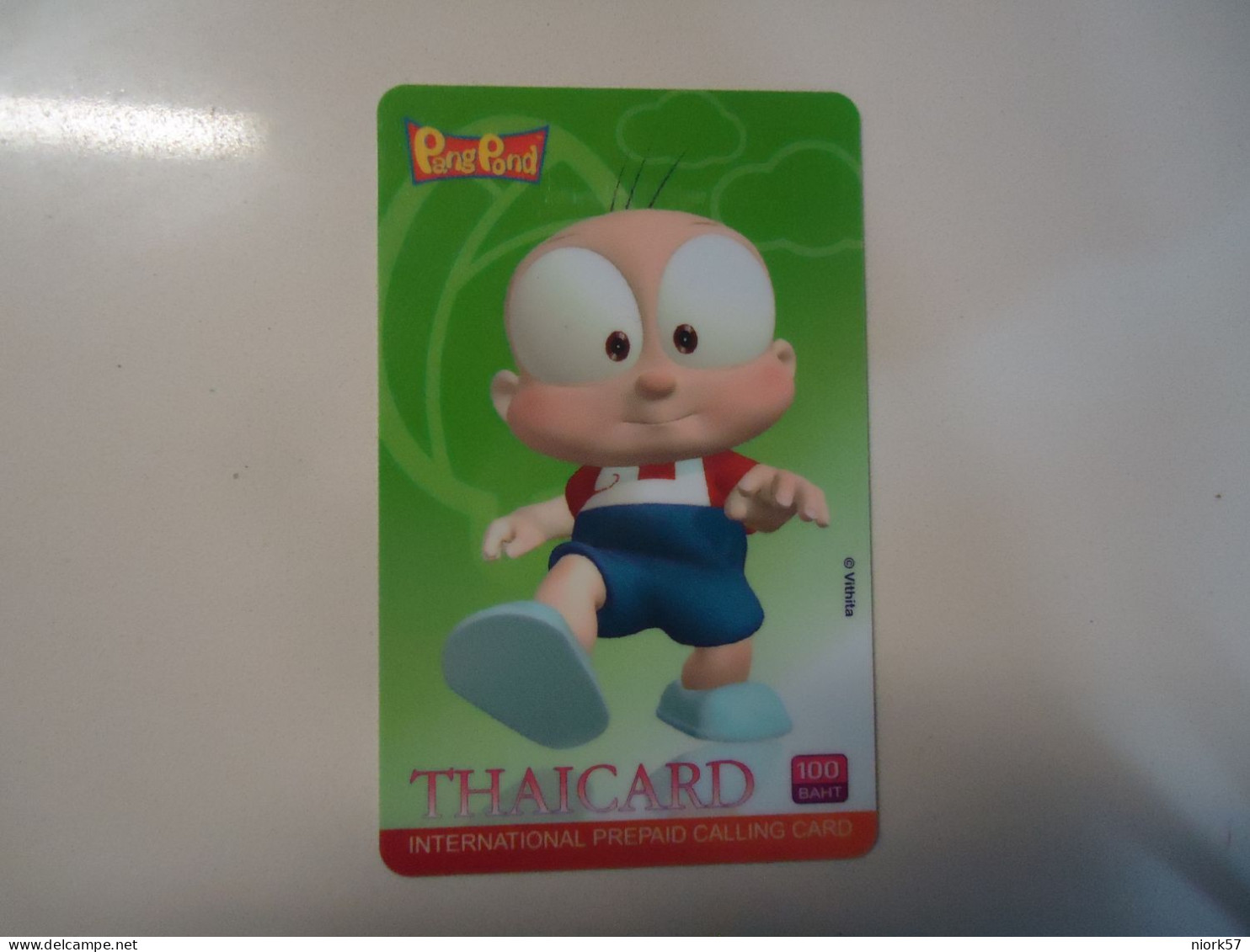 THAILAND    USED THAICARDS DISNEY COMICS  PONGPONG - Disney