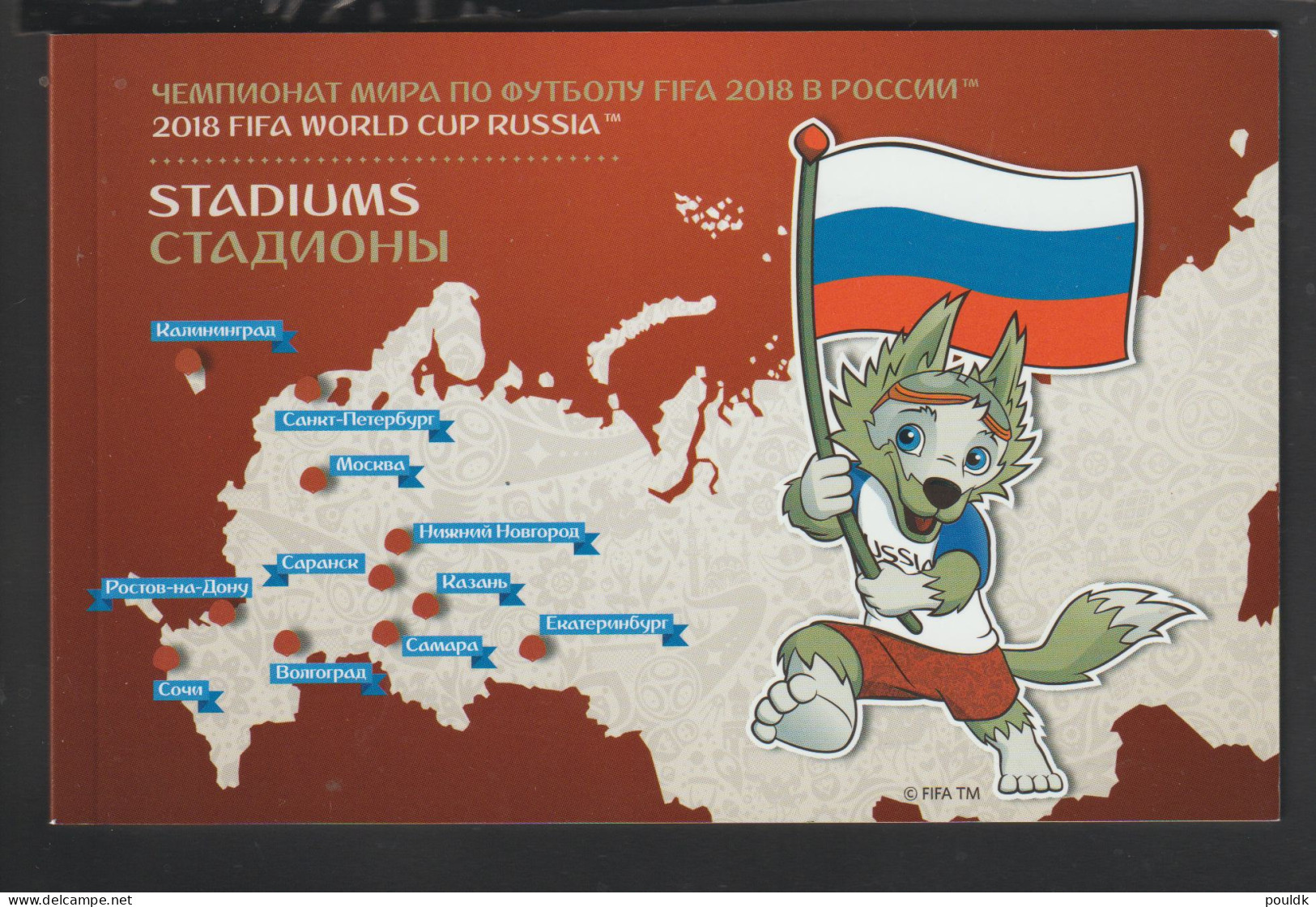 FIFA World Cup Football 2018: Russia Booklet Stadiums - Complete MNH/**. Postal Weight Approx 0,1 Kg - 2018 – Russie