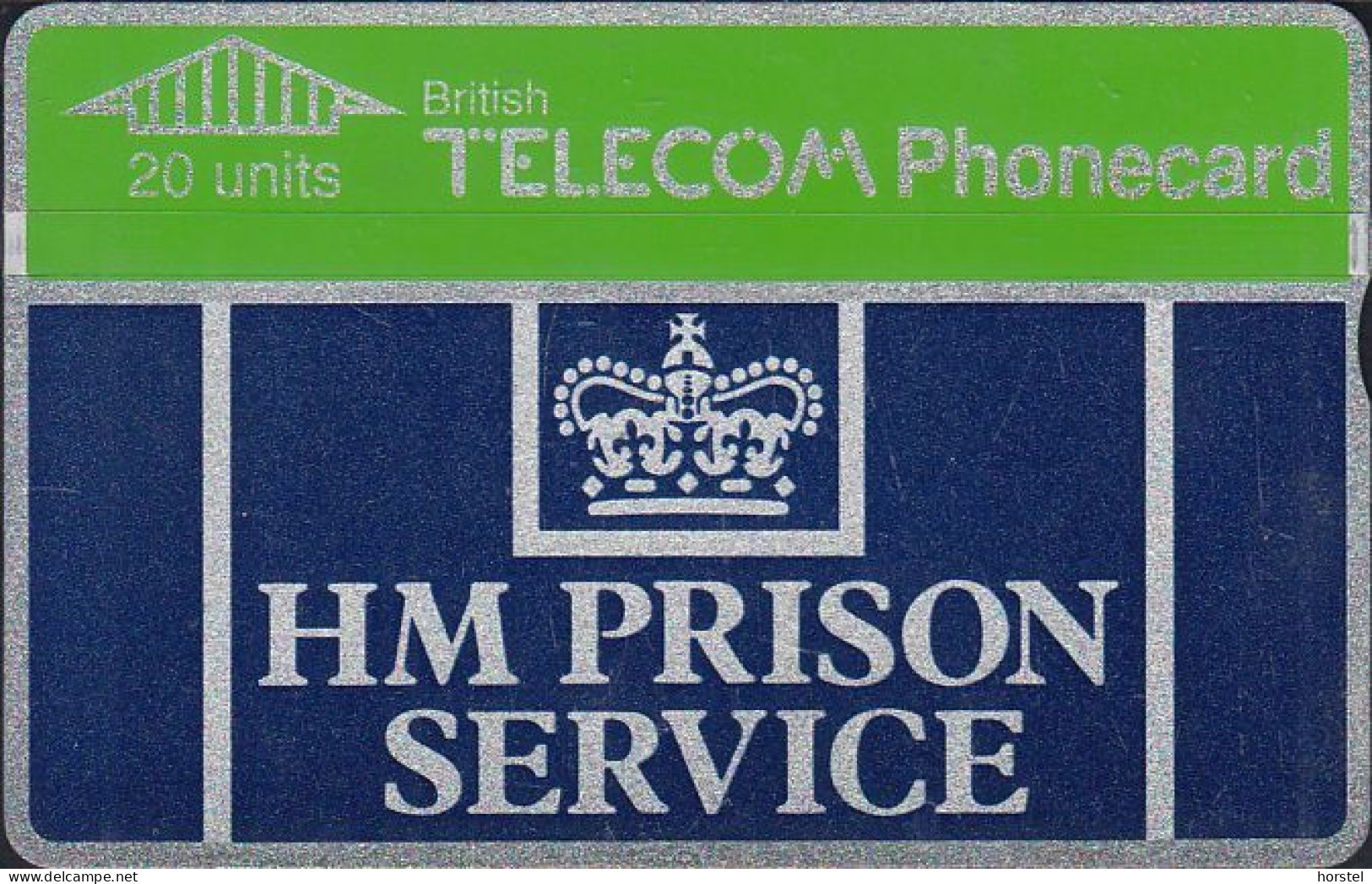 UK - British Telecom L&G H.M. Prison Service CUP001B  (050C)  20 Units - [ 3] Prisiones