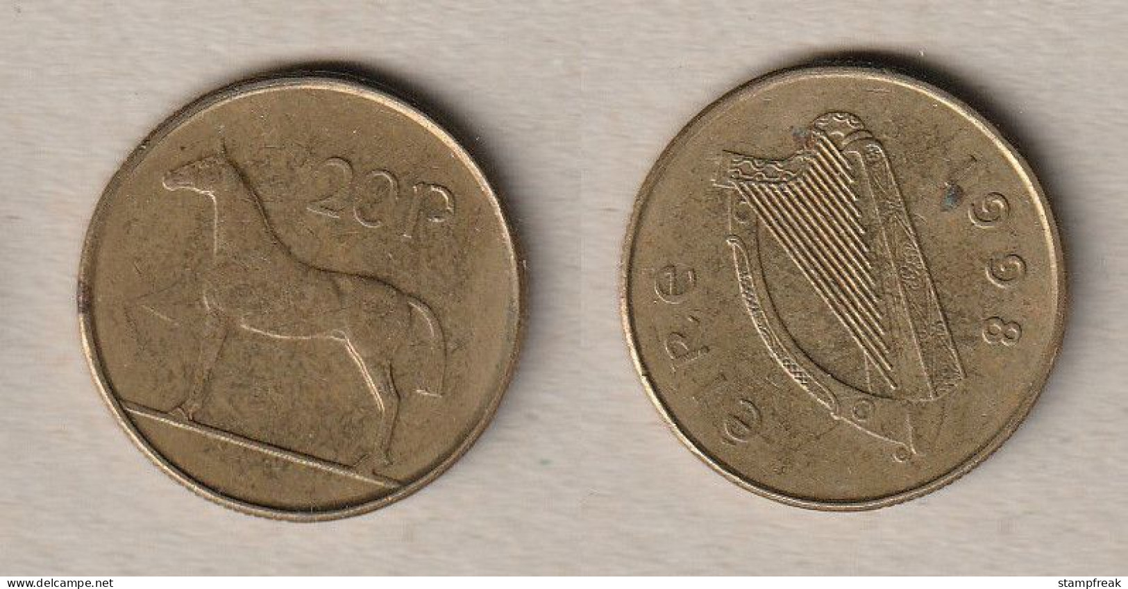 00695) Irland, 20 Pence 1998 - Irlande