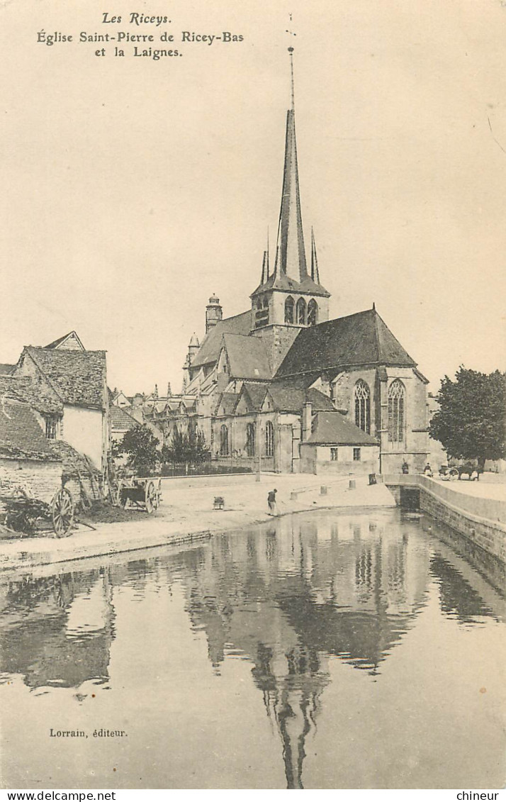 LES RICEYS EGLISE SAINT PIERRE DE RICEY BAS - Les Riceys