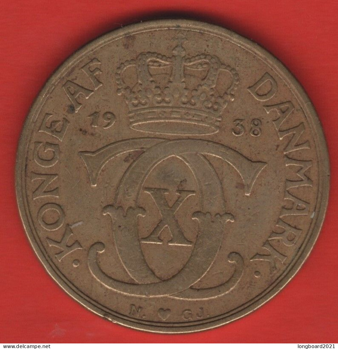 DENMARK - 2 KRONER 1936 - Dinamarca