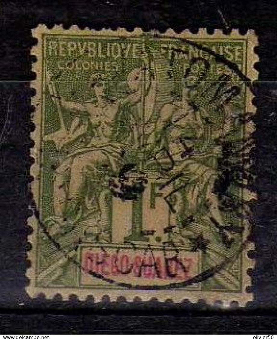 Diego-Suarez - 1893  -  1 F.. Type Groupe -  Oblitere - Used Stamps