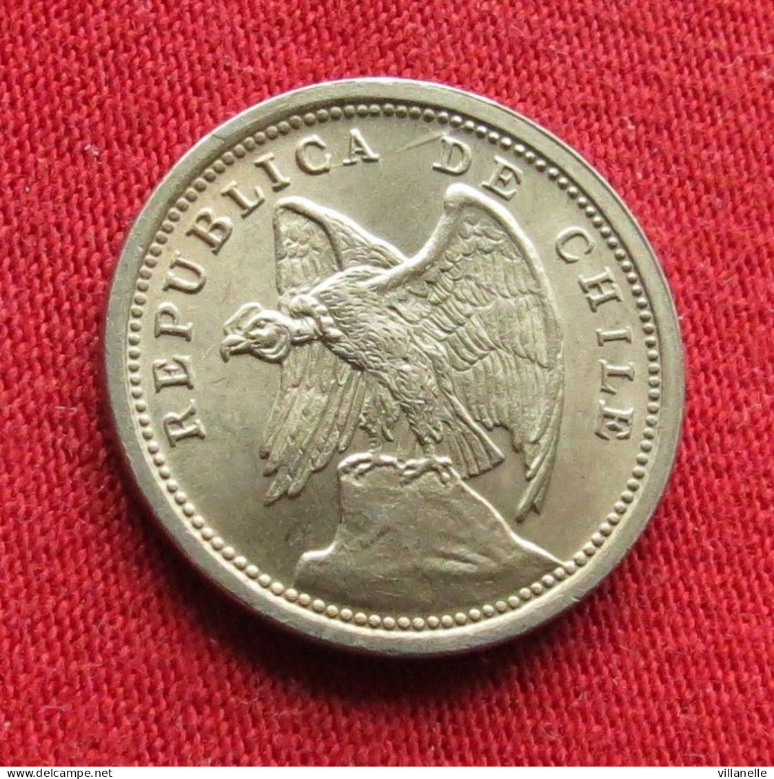 Chile 10 Centavos 1940 KM# 166 *VT Chili - Chili