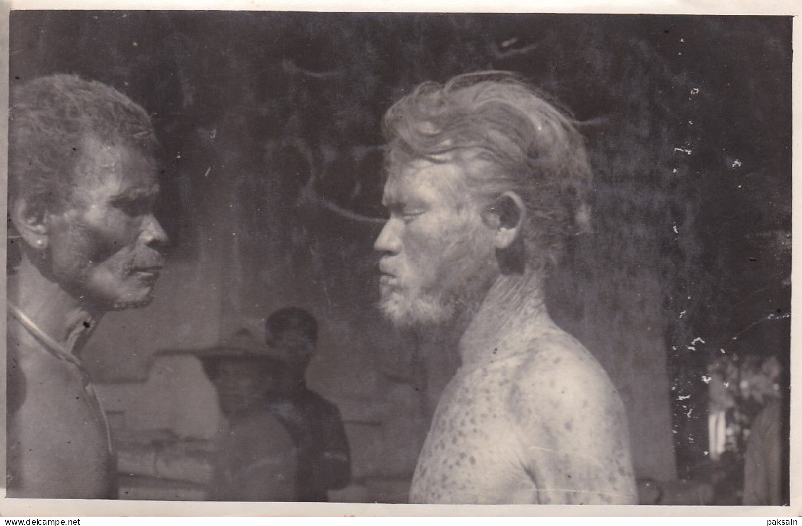 Albinos Moï à Djiring Annam Par Ethnologue Marcel NER Montagnards Indochine Photographie Montagnard Moïs Vietnam Asie - Asie