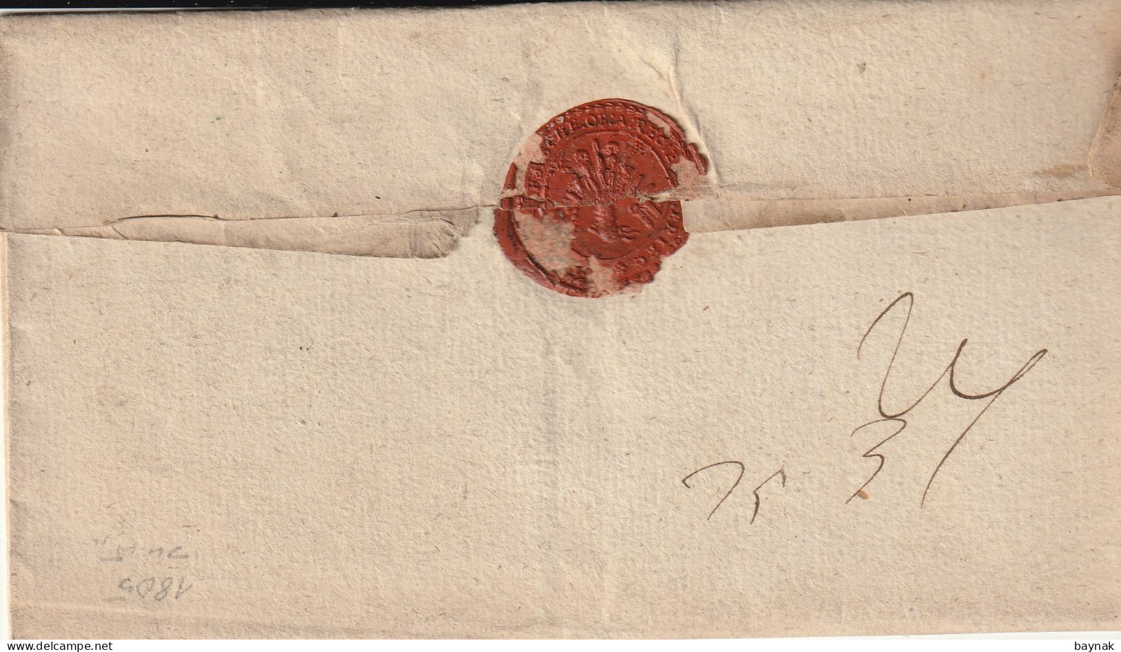 AS52  --  AUSTRIA  --   PREPHILATELIC  FOLDED LETTER  --  FALTBRIEF  --  1805 - ...-1850 Vorphilatelie