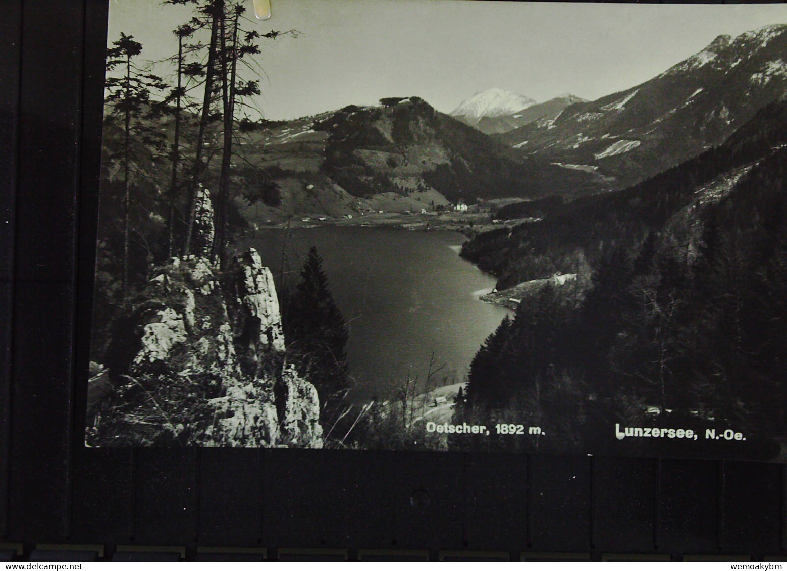 Österreich: Ansichtskarte Von Lunzersee Mit Oetscher Um 1935 - Lunz Am See