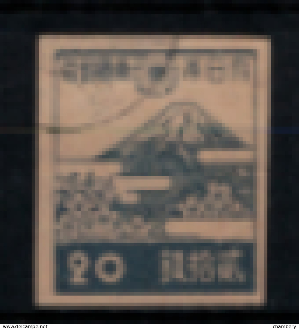 Japon - "Mont Fuji" - Non Dentelé Oblitéré N° 346/B De 1945/46 - Oblitérés