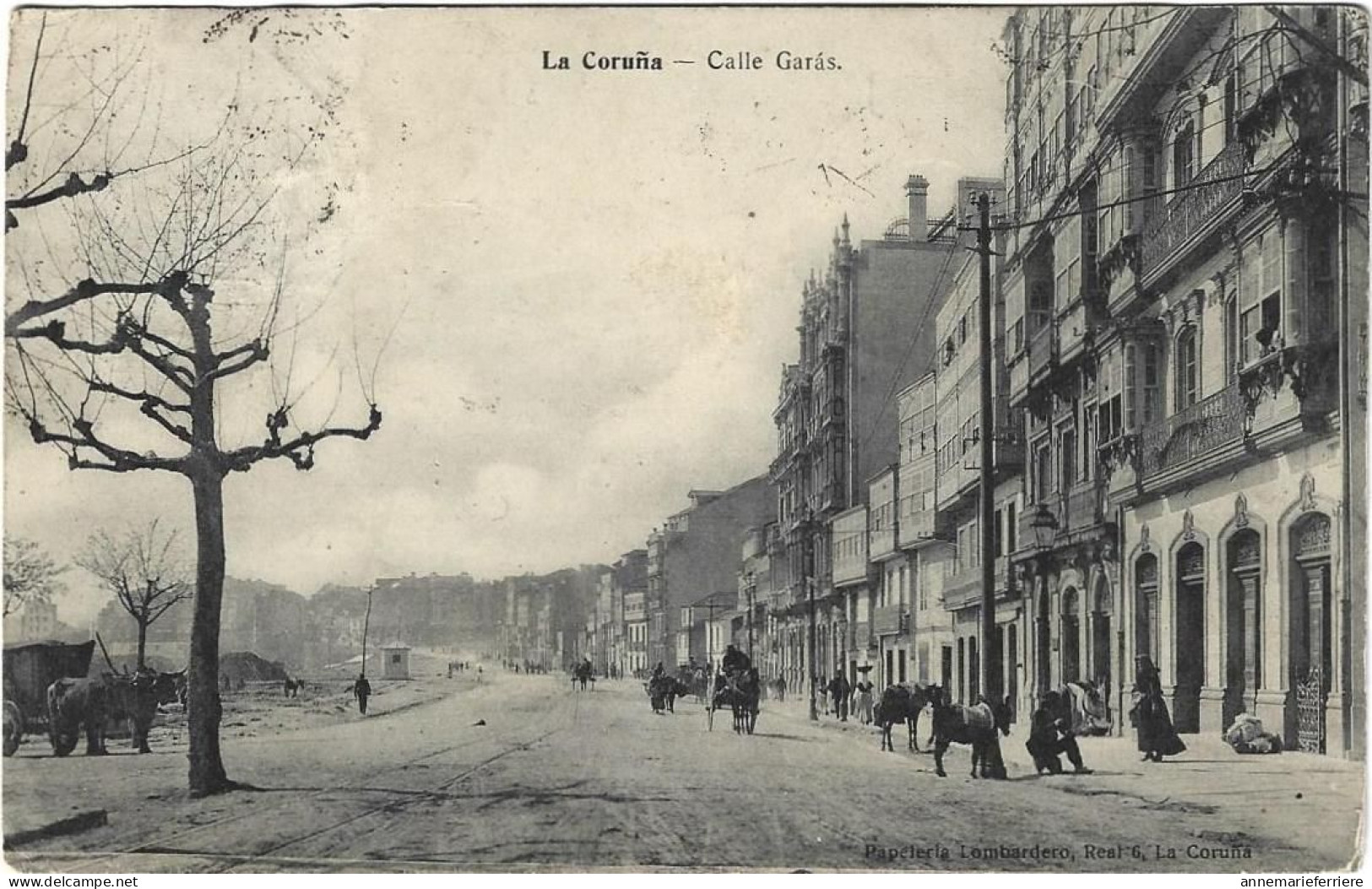 FUENTE Calle Garas - La Coruña