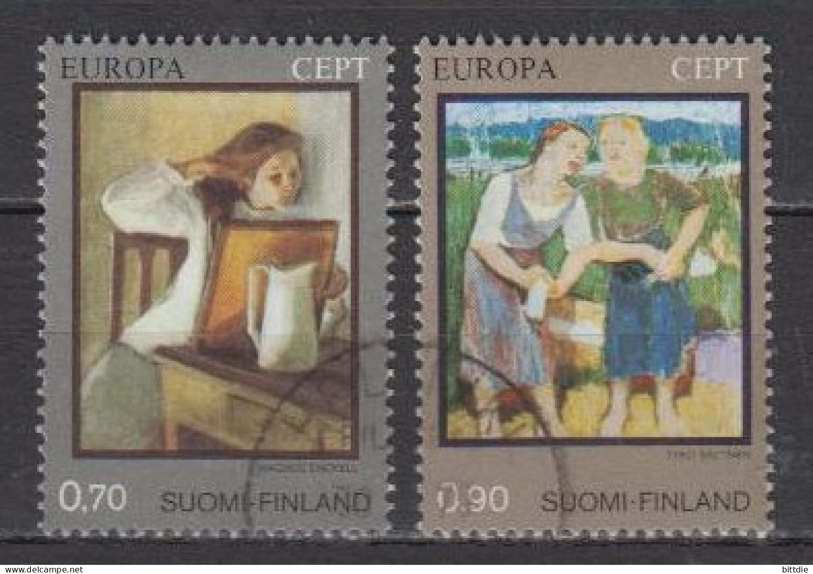 Europa/Cept, Finnland  764/65 , O  (K 2563) - 1975