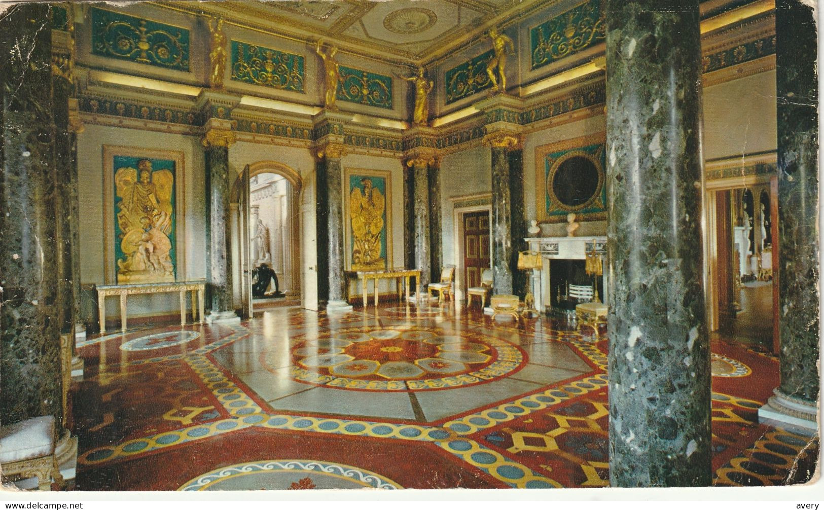 Syon House, Brentford, Middlesex, Home Of His Grace The Duke Of Northumberland, K.G. The Ante-Room At Syon House - Middlesex