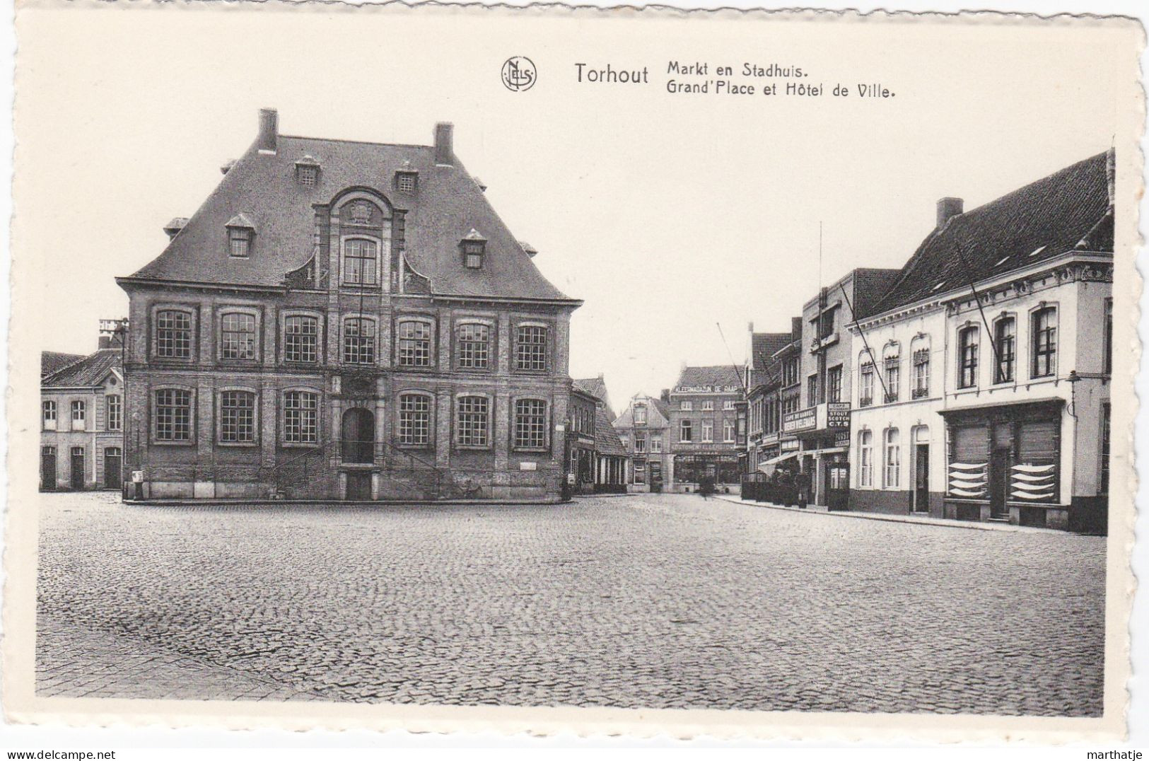 Torhout - Markt En Stadhuis. - Grand'Place Et Hôtel De Ville - Torhout