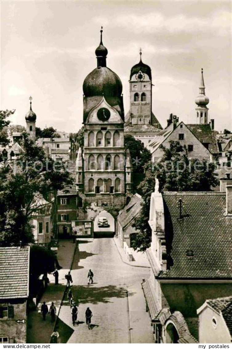 42760669 Erding Kirche Tor Panorama Erding - Erding