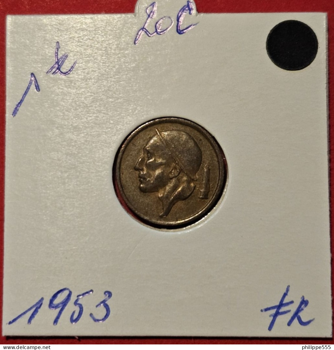 20 Centimes 1953 Frans - 20 Cents