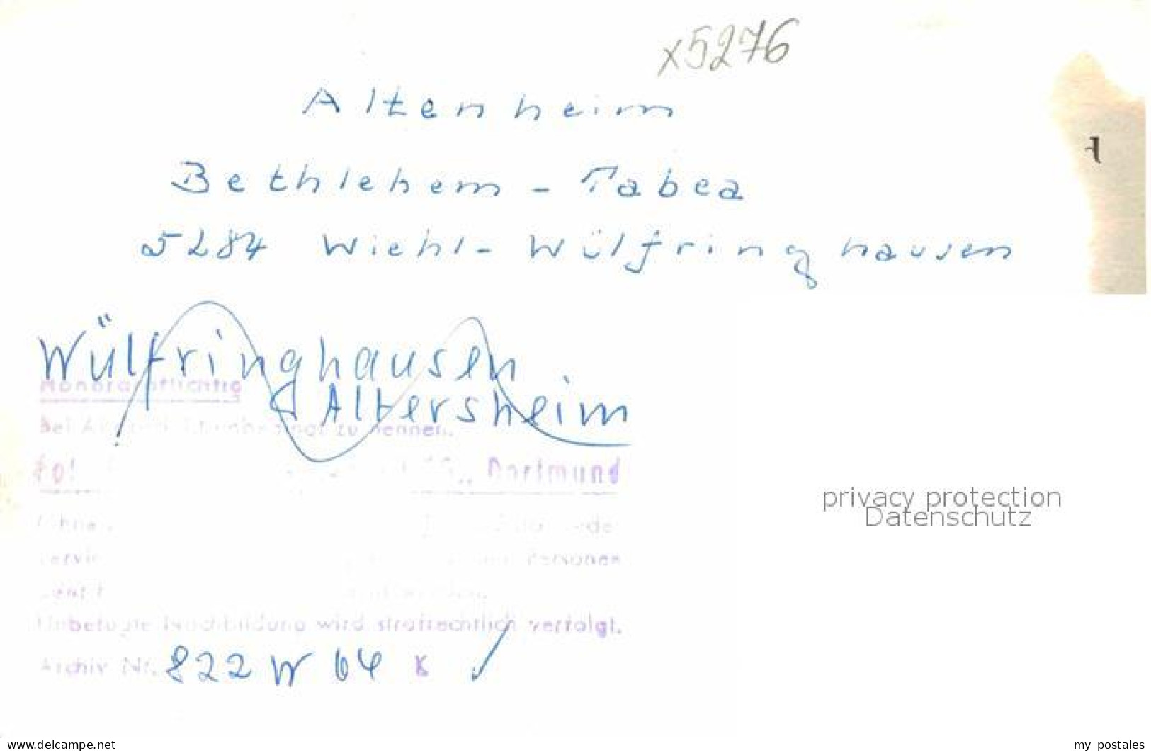 42760088 Wuelfringhausen Altenheim Bethlehem Tabea Wiehl - Wiehl