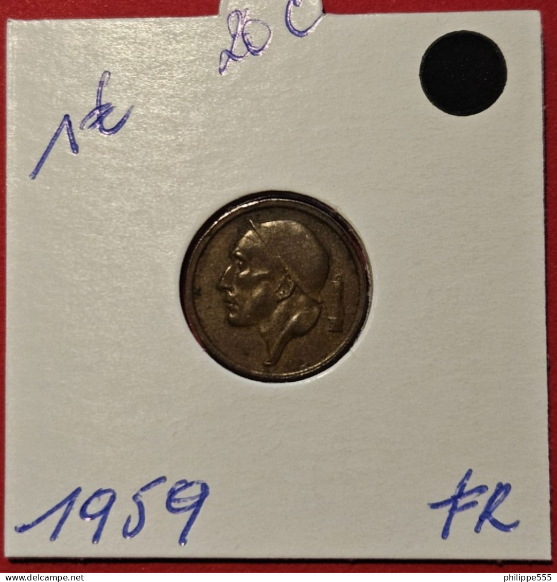 20 Centimes 1959 Frans - 20 Cent