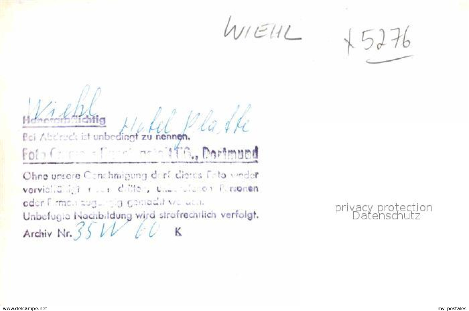 42760036 Wiehl Oberbergischer Kreis Hotel Platte  - Wiehl