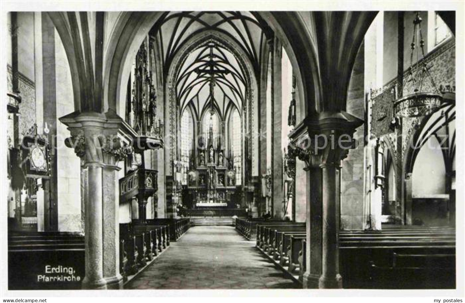 42759152 Erding Pfarrkirche Innen Erding - Erding