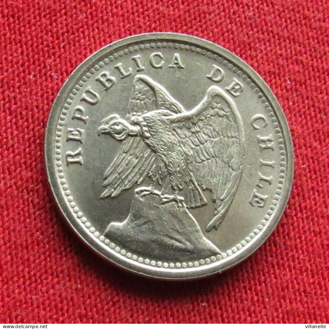 Chile 10 Centavos 1936 KM# 166 *VT Chili - Chili