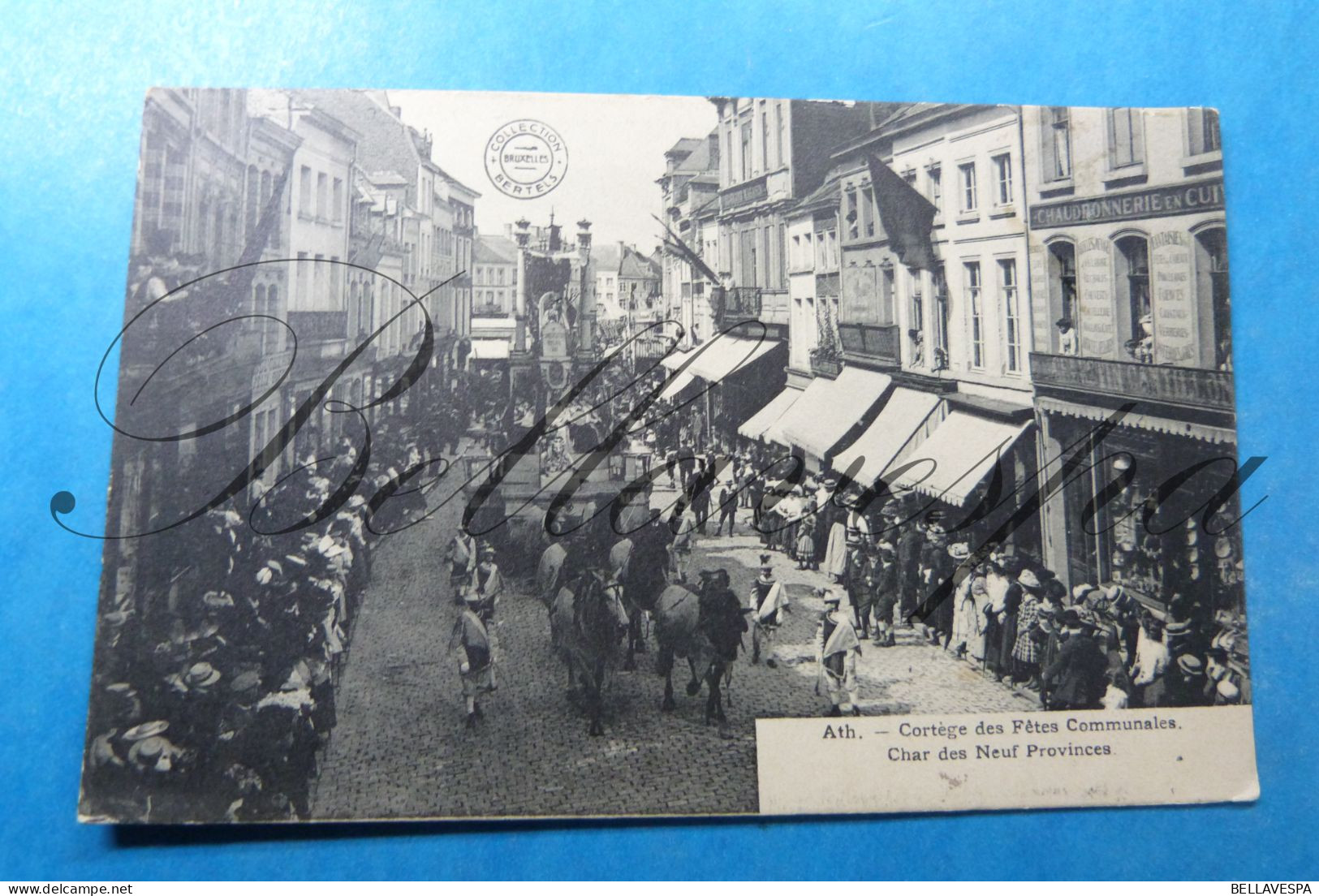 Ath Cortege Stoet Char Des Neuf Provinces  1912 - Ath