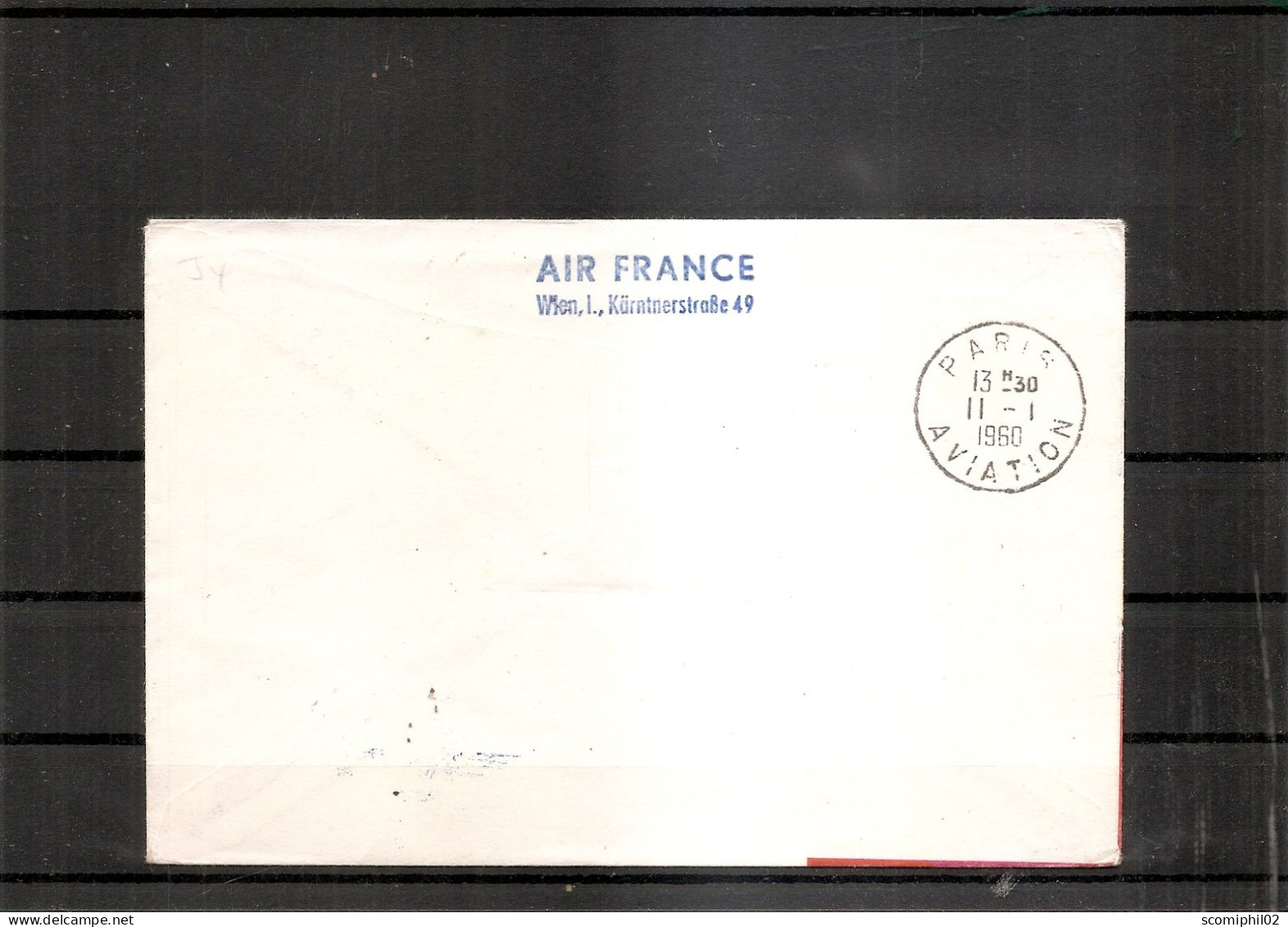 Autriche ( Premier Vol AirFrance De Vienne Vers Paris De 1960 à Voir) - First Flight Covers