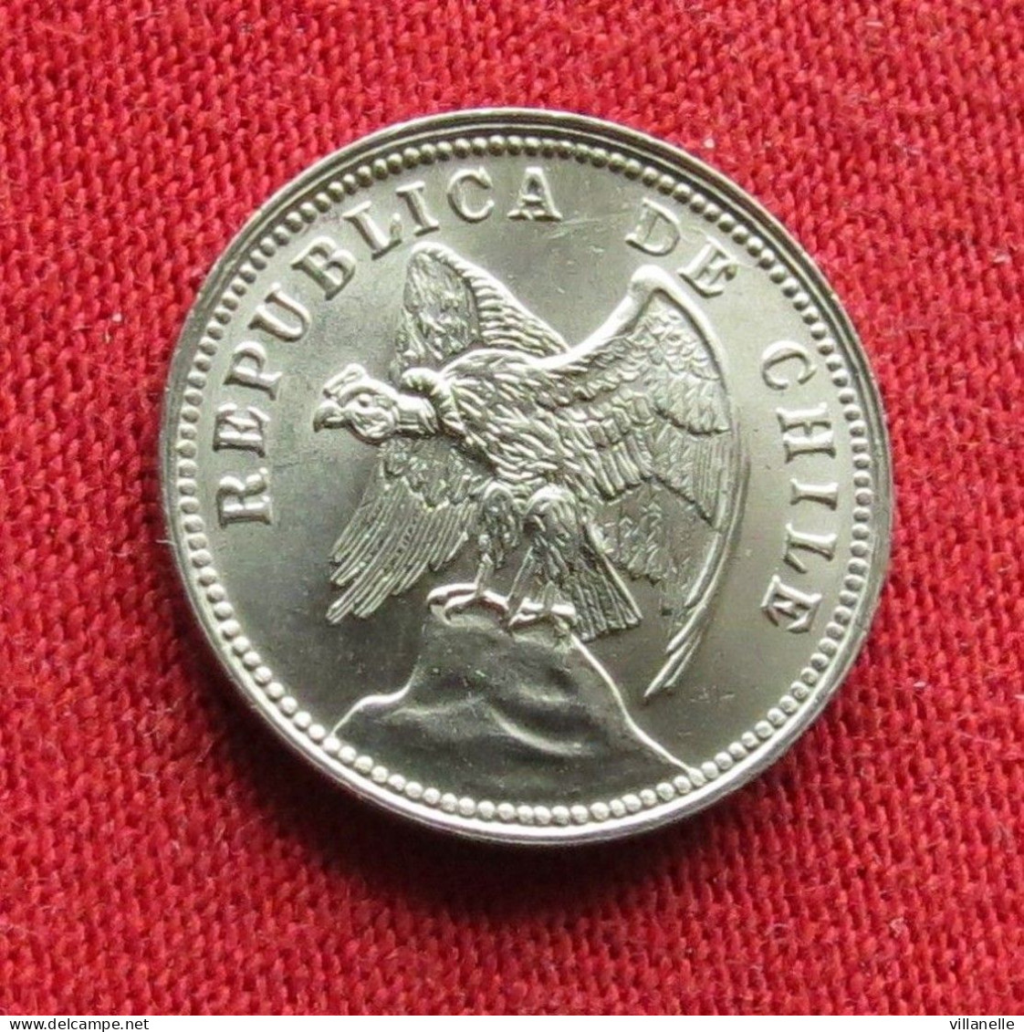 Chile 5 Centavos 1936 KM# 165 *VT Chili - Chile