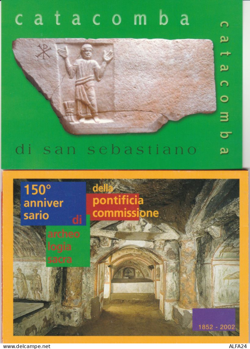 SERIE 5 INTERI POSTALI VATICANO NUOVI CATACOMBE (MX564 - Enteros Postales