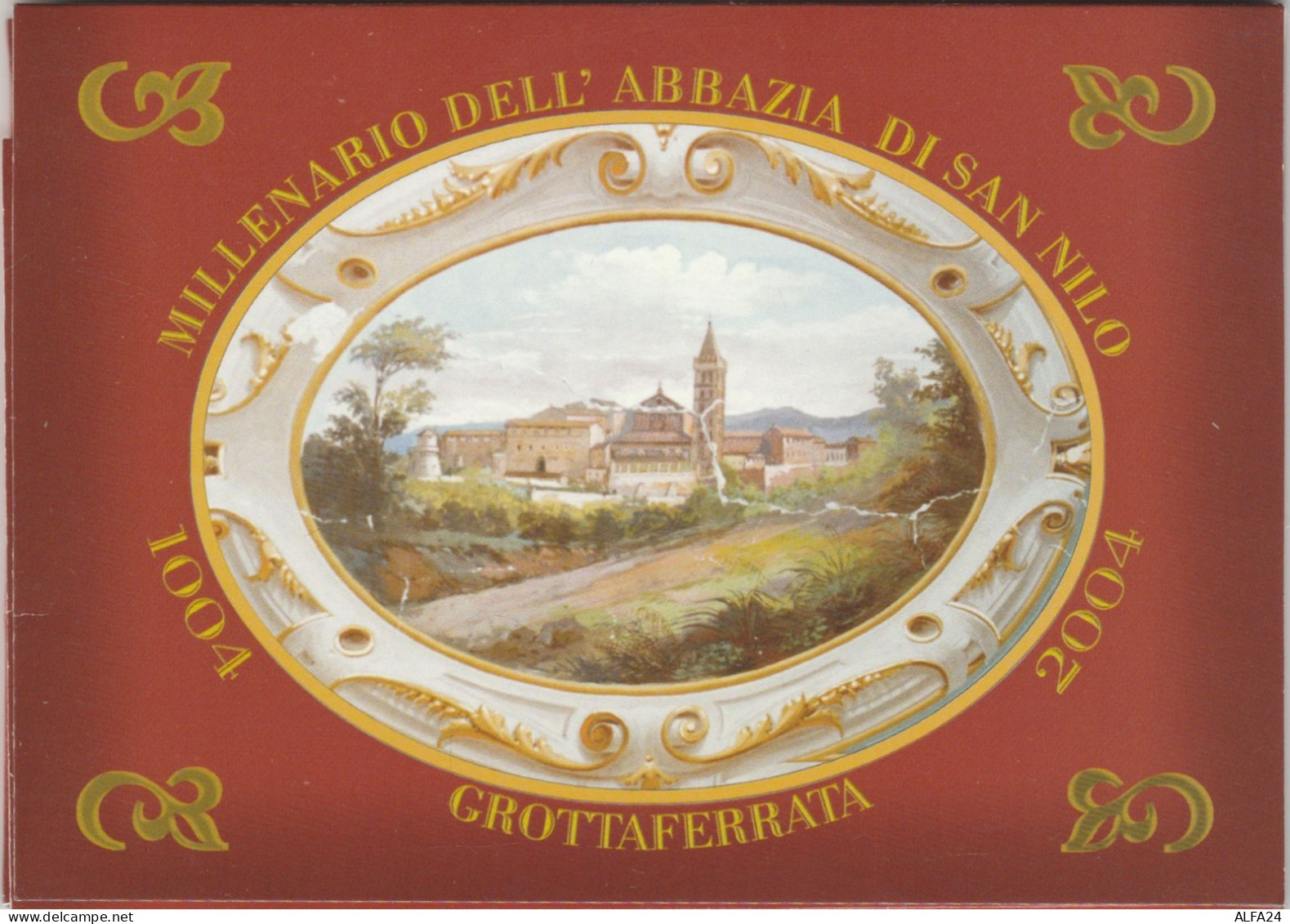 SERIE 4 INTERI POSTALI VATICANO NUOVI ABBAZIA SAN NILO GROTTAFERRATA (MX549 - Postal Stationeries