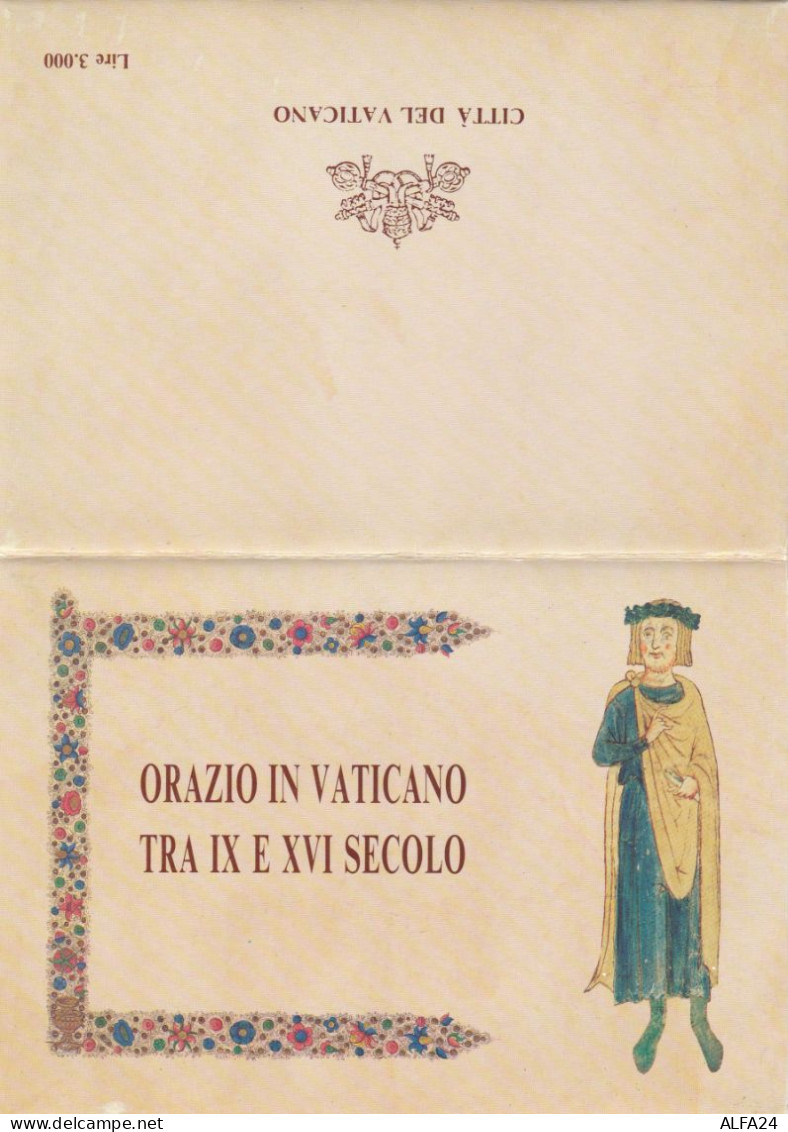 SERIE 4 INTERI POSTALI VATICANO NUOVI ORAZIO (MX490 - Entiers Postaux