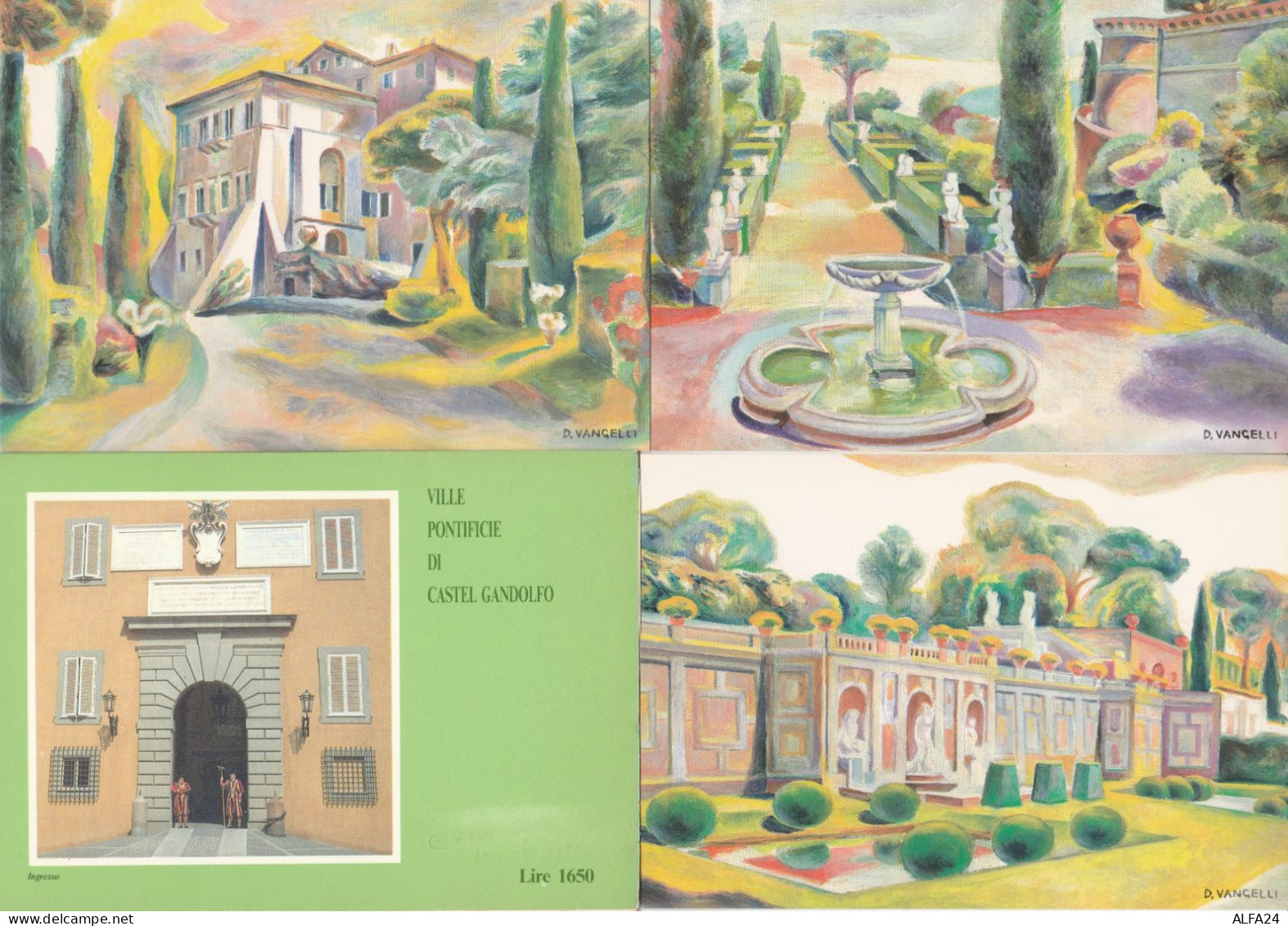 SERIE 3 INTERI POSTALI VATICANO NUOVI CASTEL GANDOLFO (MX446 - Interi Postali