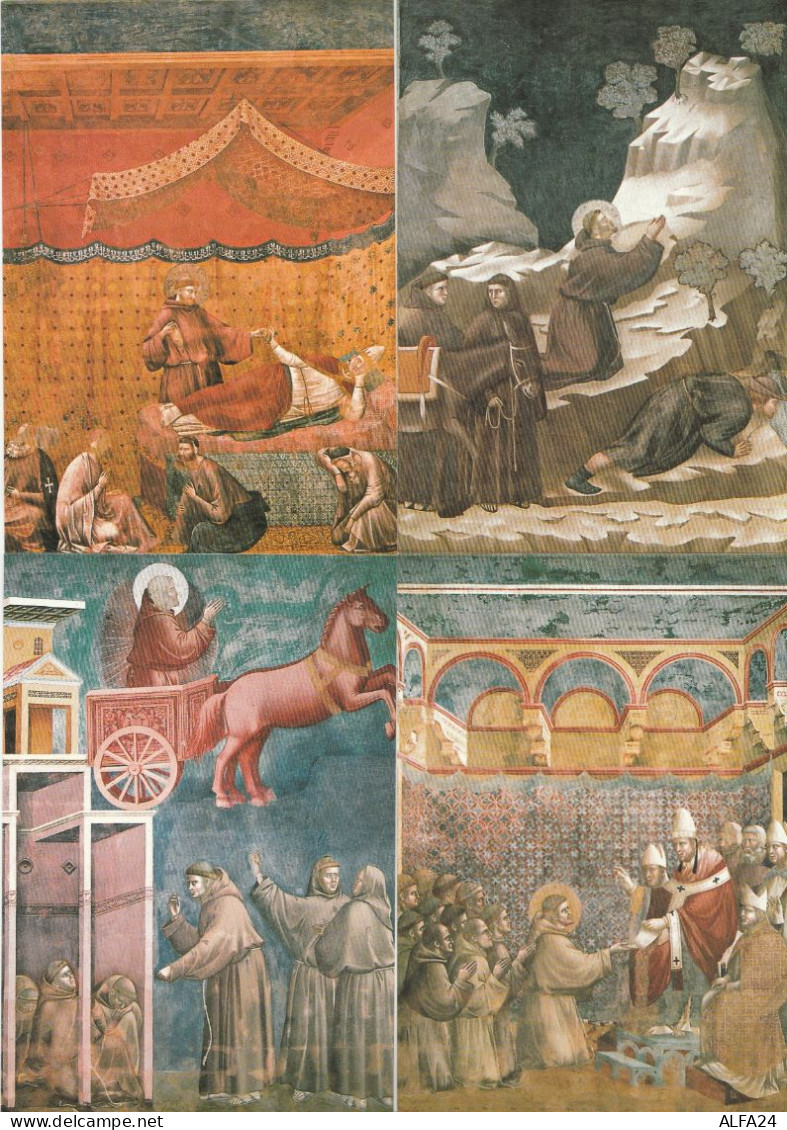 SERIE 5 INTERI POSTALI VATICANO NUOVI BASILICA S.FRANCESCO (MX331 - Ganzsachen