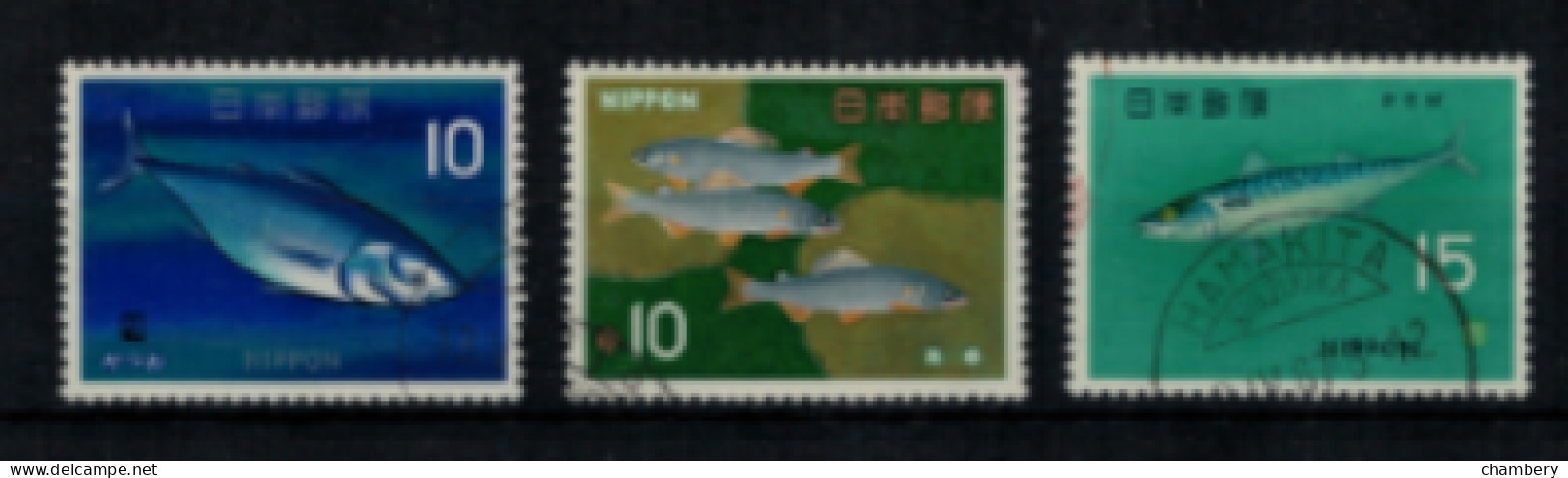 Japon - "Poissons" - Oblitérés De 1966/67 - Used Stamps