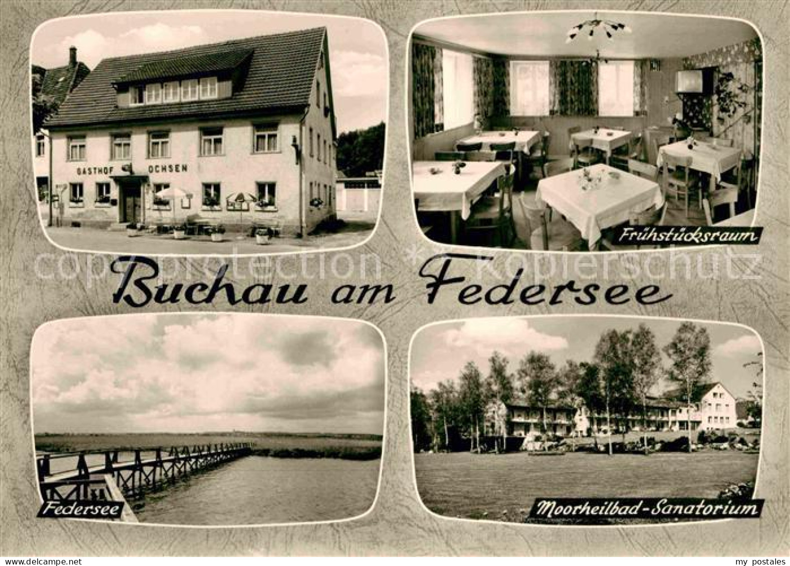 42753594 Buchau Federsee Bad Gasthof Ohsen Fruehstuecksraum Federsee Moorheilbad - Bad Buchau