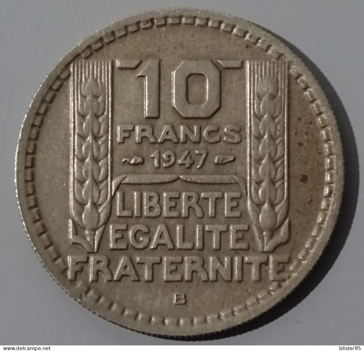 10 Francs 1947 B Petite Tete Etat Sup - 10 Francs