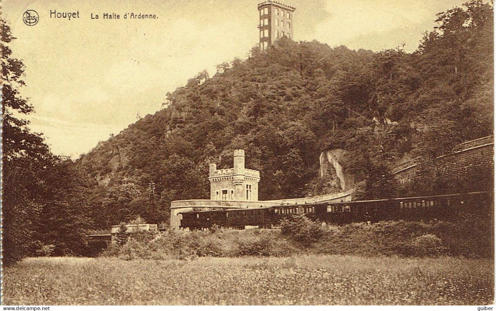 Houyet La Halte D'ardenne  Train Chemin De Fer - Houyet