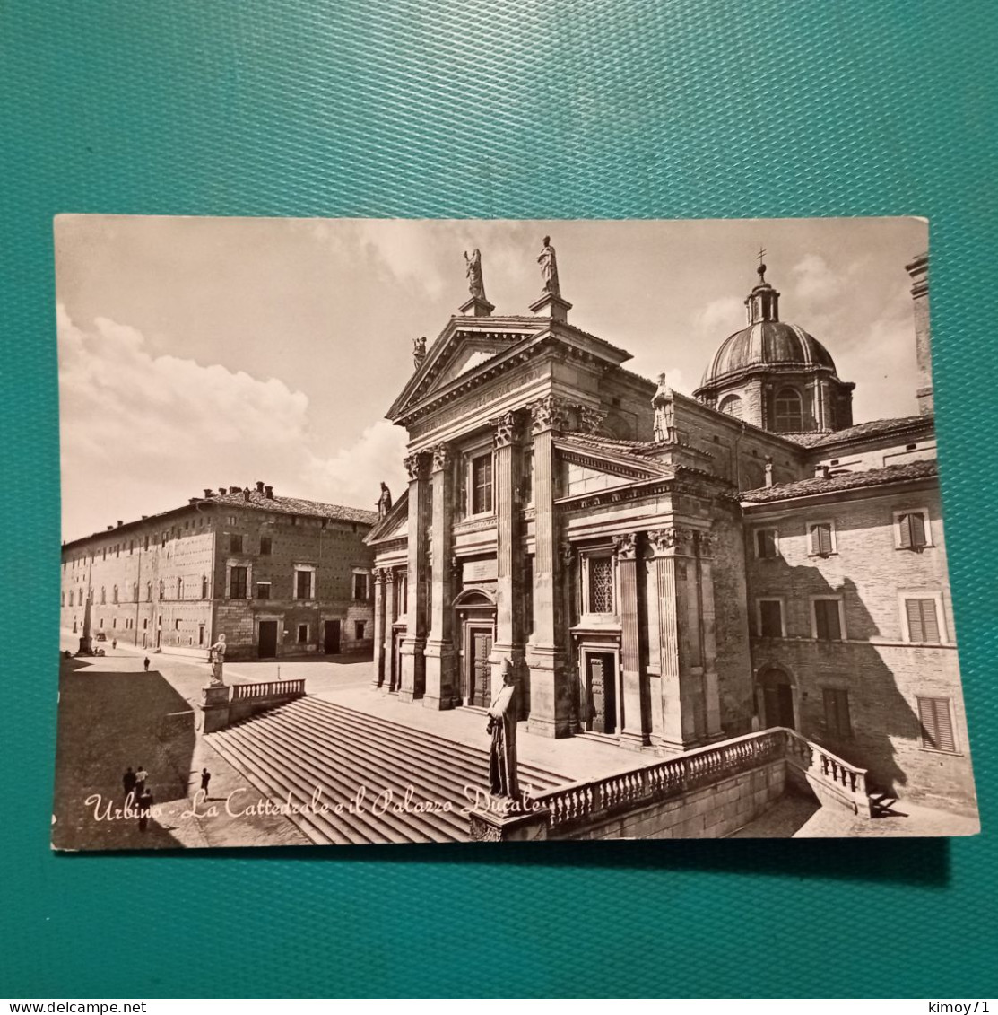 Cartolina Urbino - La Cattedrale E Il Palazzo Ducale. Non Viaggiata - Urbino