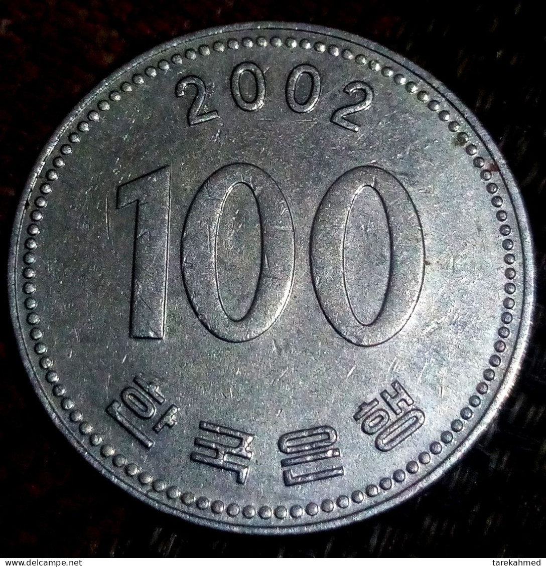 SOUTH KOREA 2002, 100 Won, , Perfect, Agouz - Korea (Zuid)