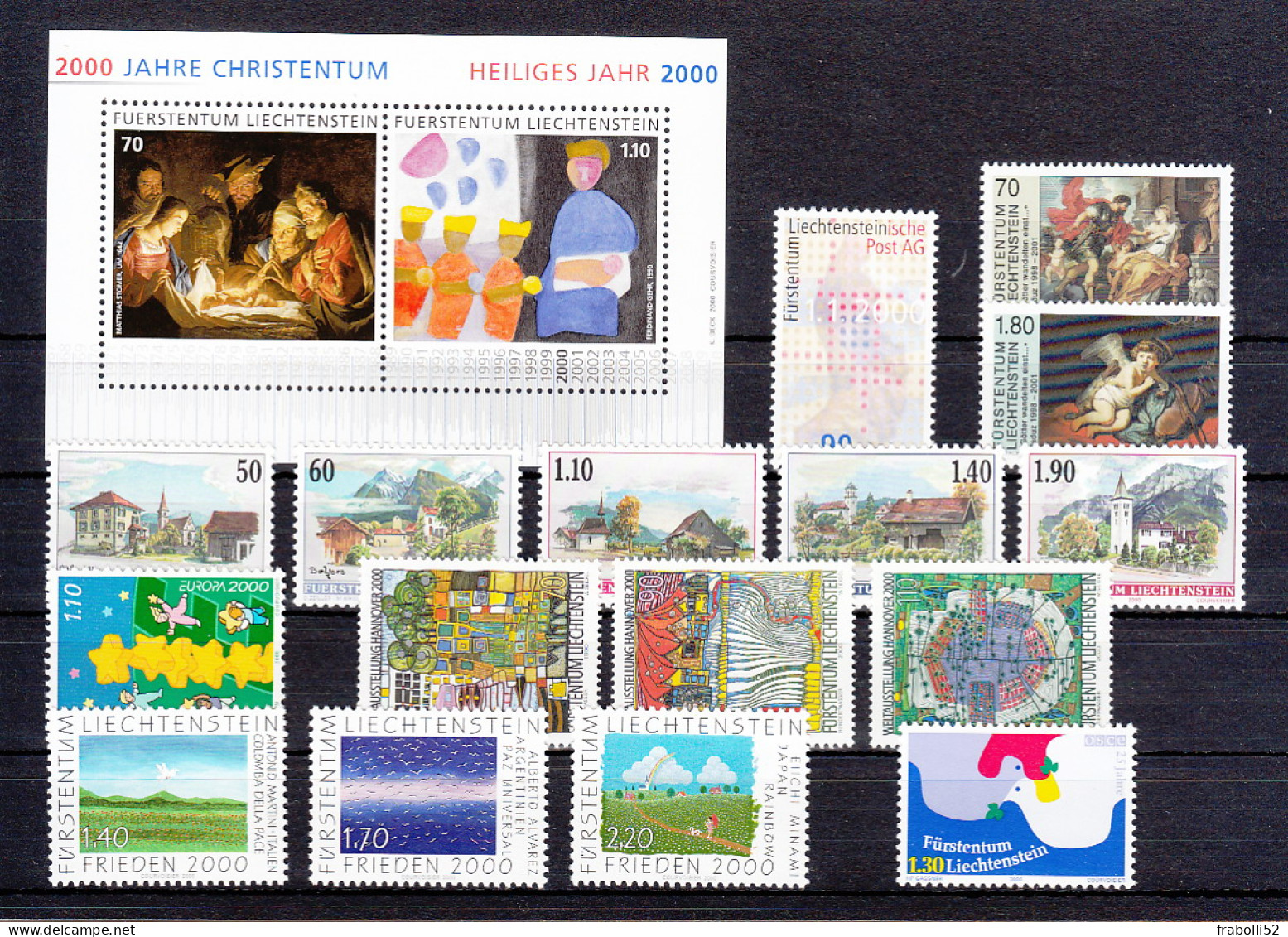 Liechtenstein Nuovi:  2000 Completa - Annate Complete