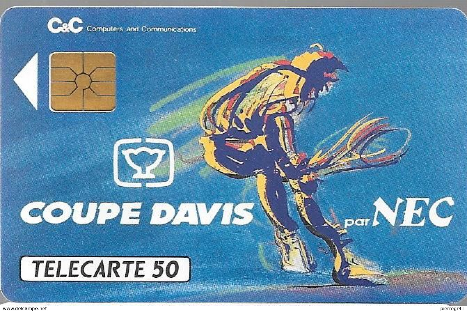 CARTE-PRIVEE-50U-GemA-D321-NEC3-COUPE DAVIS-R° Glacé-NeuveTBE/LUXE - Phonecards: Private Use