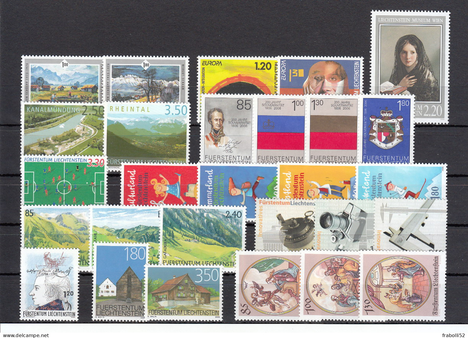Liechtenstein Nuovi:  2006 Completa - Annate Complete