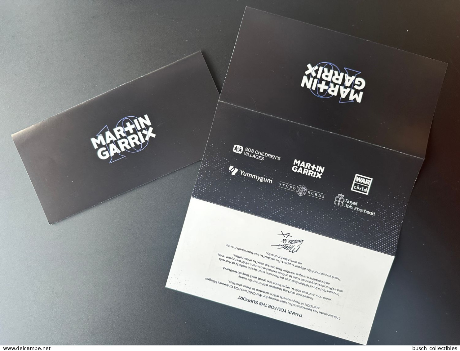 2023 Martin Garrix Charity Banknote Netherlands Nederland 10 Royal Joh. Enschede UNC SPECIMEN ESSAY In Folder Music - Specimen