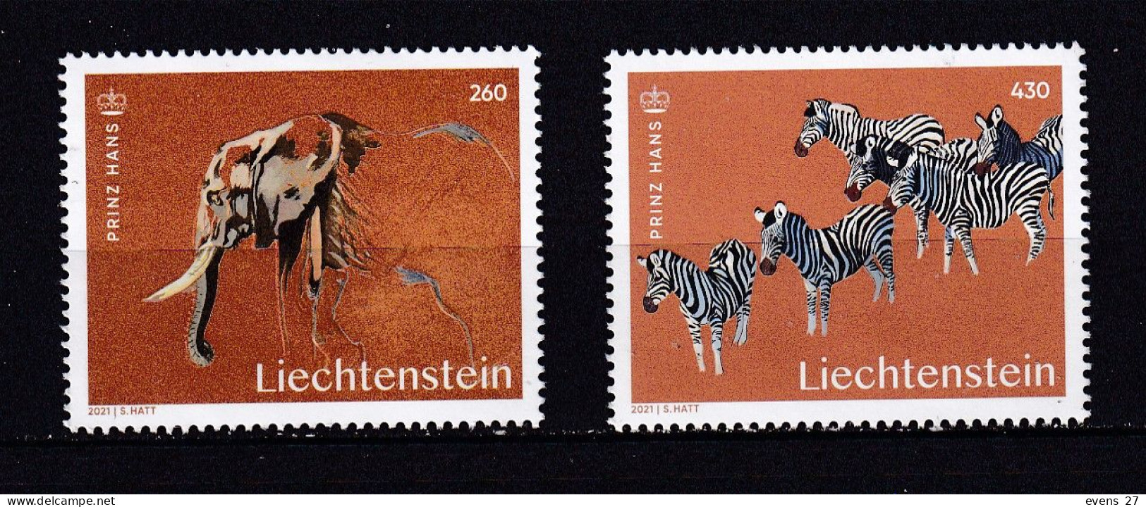 LIECHENSTEIN -2021- ART PRINCE HANS-MNH - Unused Stamps