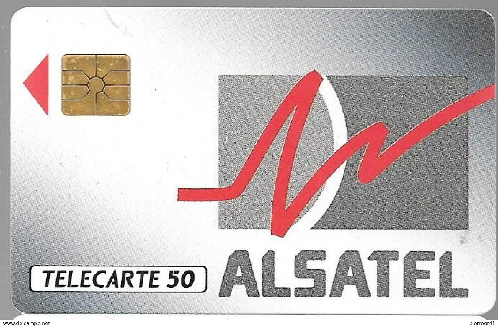 CARTE-PRIVEE-50U-GemA-D339-ALSATEL-R° Glacé-Utilisé-TBE - Phonecards: Private Use