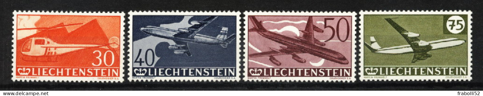 Liechtenstein Nuovi: Posta Aerea N. 34-7 ** - Luftpost