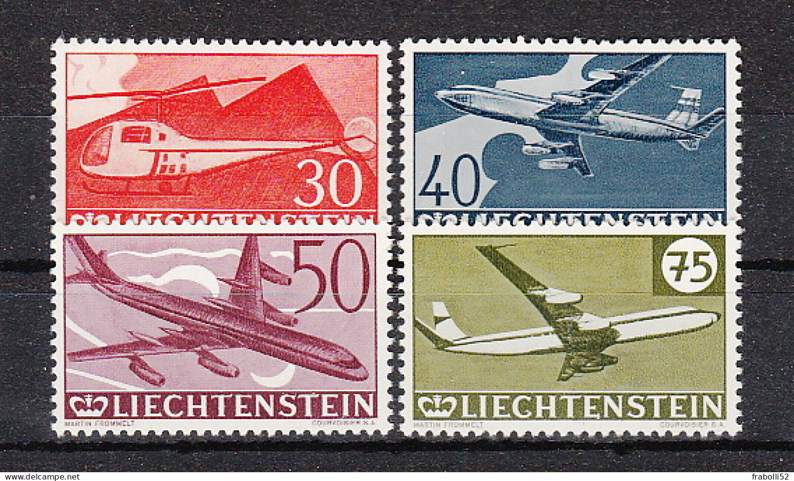 Liechtenstein Nuovi: Posta Aerea N. 34-7. ** - Poste Aérienne