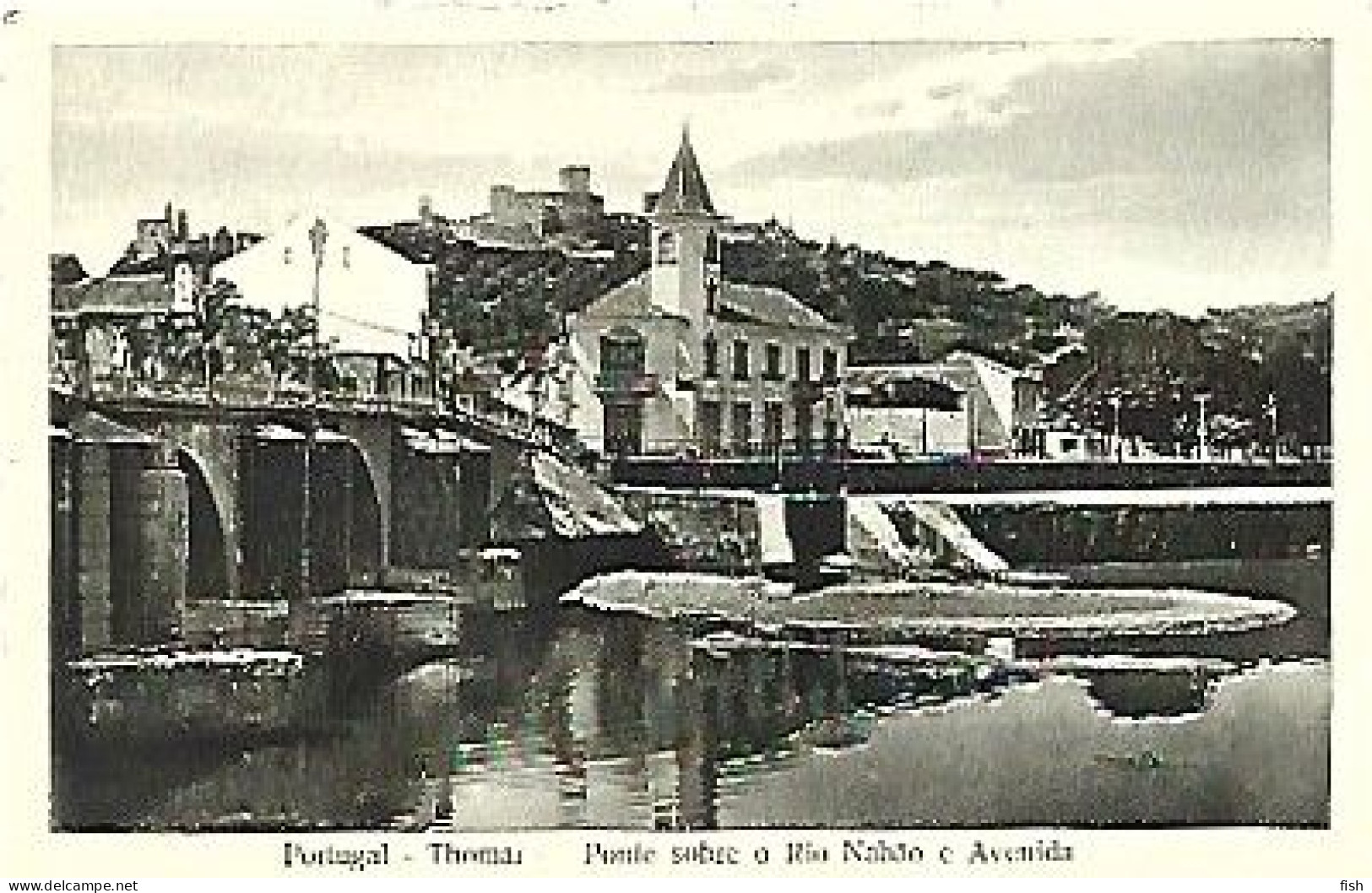 Portugal ** & Postal, Thomar, Ponte Sobre O Rio Nabão E Avenida, Edição Armazéns Barateiro (27) - Santarem