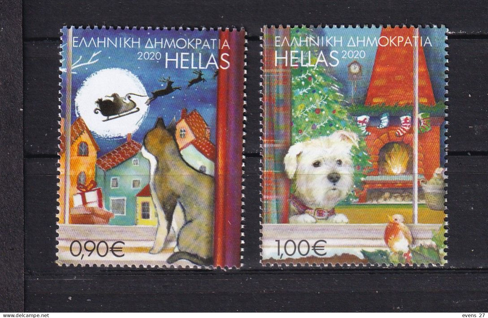 GREECE-2020-CHRISTMAS-MNH. - Ungebraucht