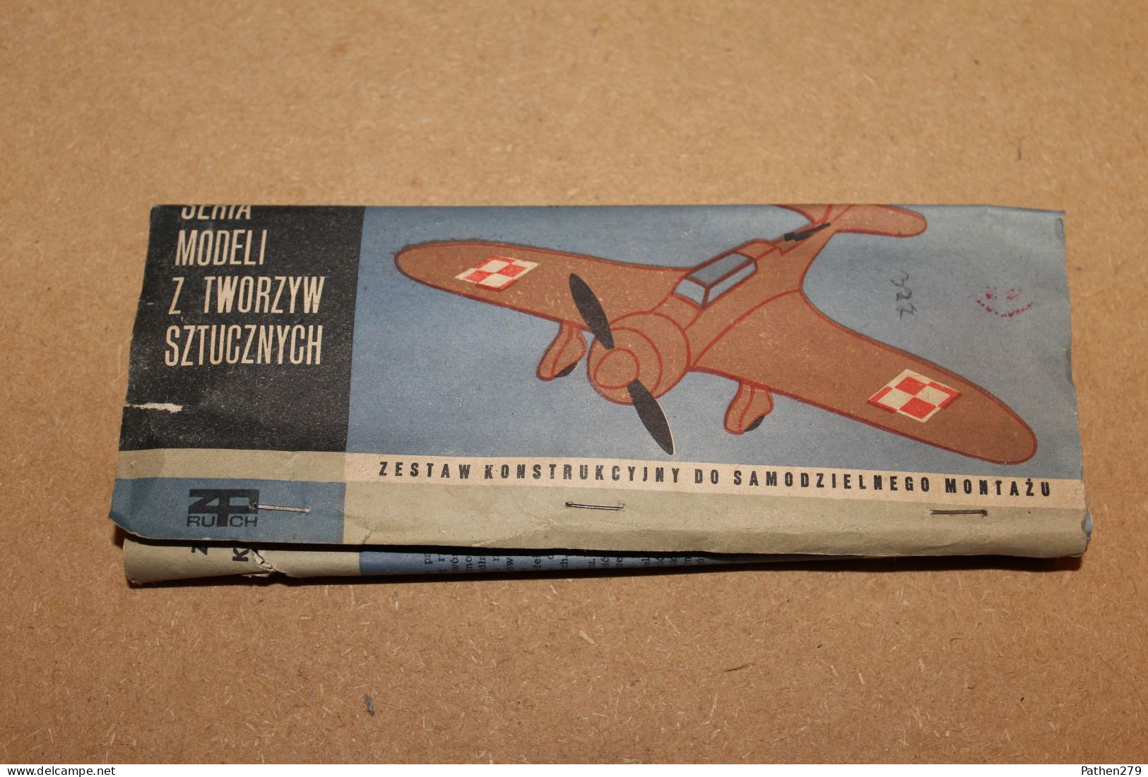 Maquette Avion PZL P-23A Karas 1/72 - Fabrication  Pologne ZP Ruch - Complet - Vliegtuigen